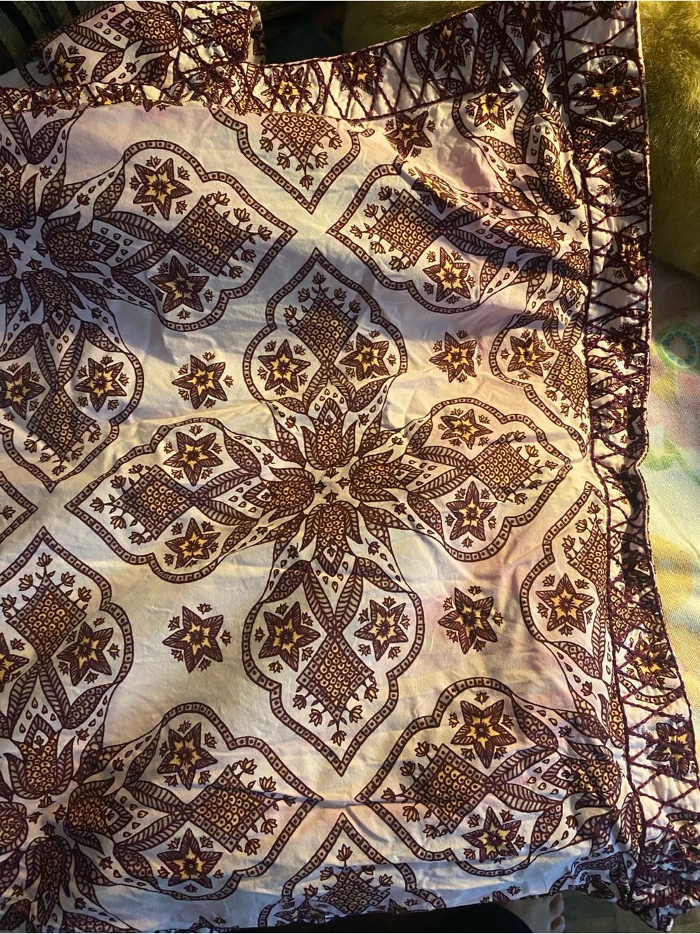2 pcs. John Robshaw Alagan
Decorative PIllow Cover Block Print
Boho